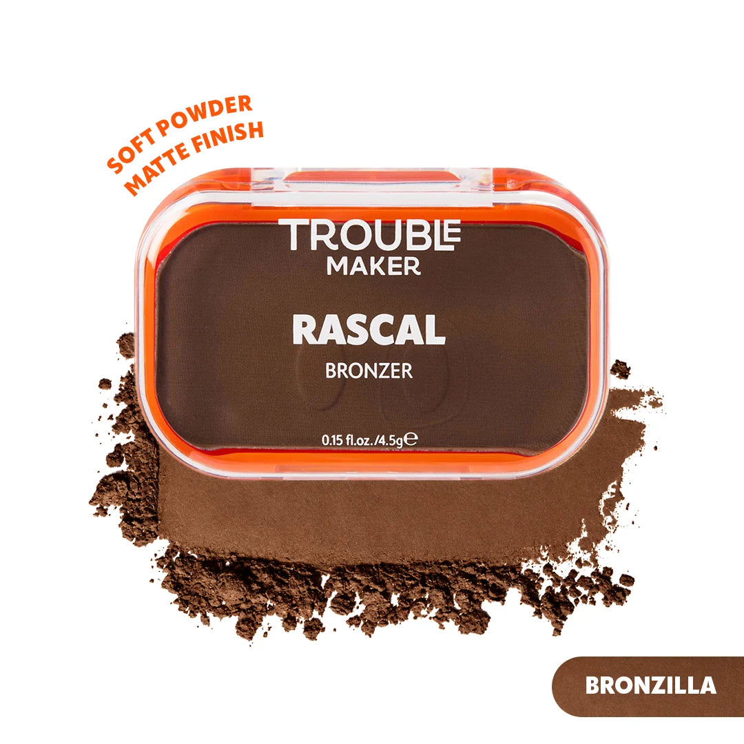 Trouble Maker Rascal Powder Bronzer Bronzilla 4pc Set + 1 Full Size Product Worth 25% Value Free