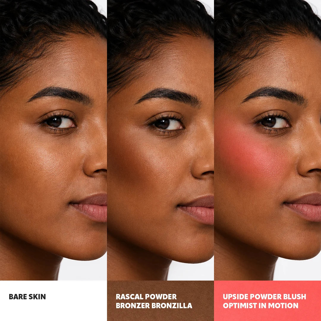 Trouble Maker Rascal Powder Bronzer Bronzilla 4pc Set + 1 Full Size Product Worth 25% Value Free