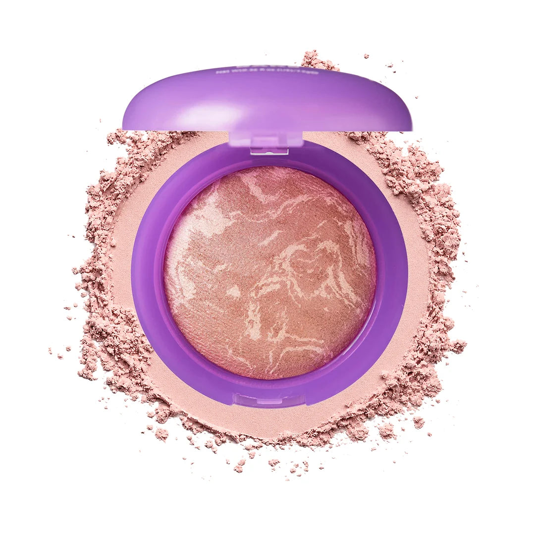 Trouble Maker Cheekie Bake Blush Bake Sale Peach 4pc Set + 1 Full Size Product Worth 25% Value Free