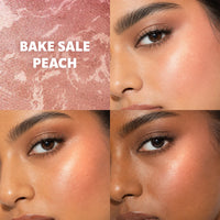 Trouble Maker Cheekie Bake Blush Bake Sale Peach 4pc Set + 1 Full Size Product Worth 25% Value Free