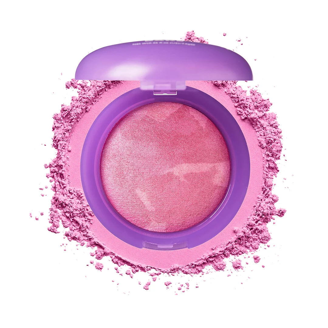 Trouble Maker Cheekie Bake Blush Cake Mix Pink 4pc Set + 1 Full Size Product Worth 25% Value Free