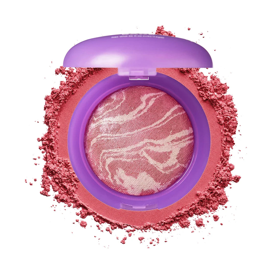 Trouble Maker Cheekie Bake Blush Betty Bakes Hot Pink 4pc Set + 1 Full Size Product Worth 25% Value Free