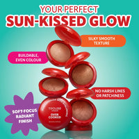Trouble Maker Overcooked Baked Bronzer Cinnamon Twist Light 4pc Set + 1 Full Size Product Worth 25% Value Free