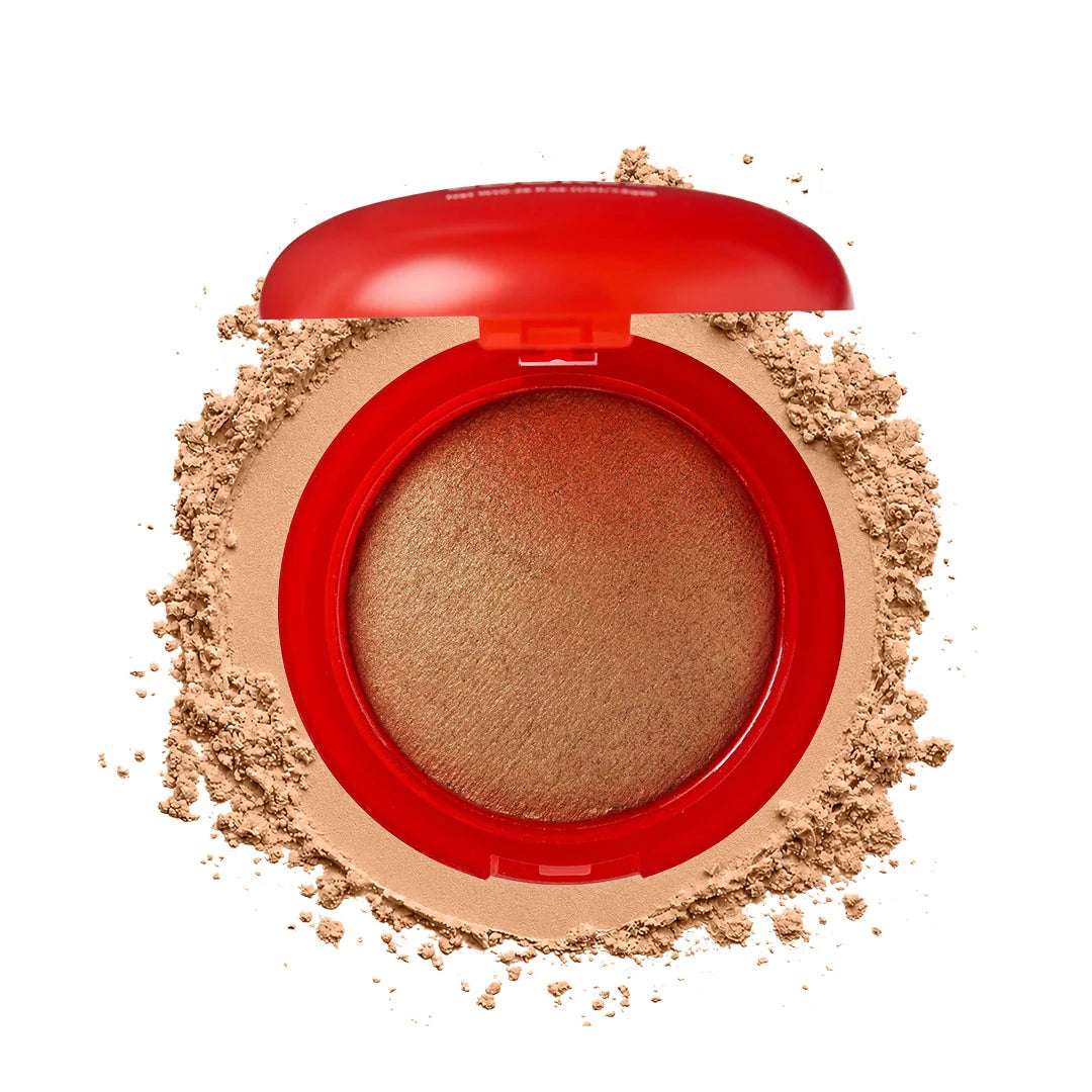 Trouble Maker Overcooked Baked Bronzer Ginger Snap Light-Medium 4pc Set + 1 Full Size Product Worth 25% Value Free