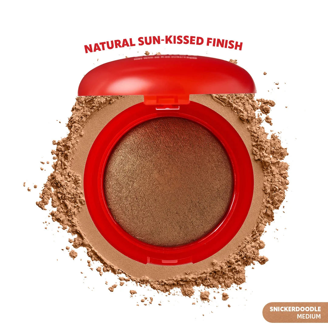 Trouble Maker Overcooked Baked Bronzer Snickerdoodle Medium 4pc Set + 1 Full Size Product Worth 25% Value Free