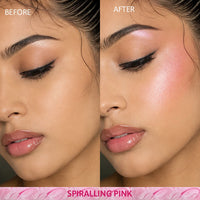 Trouble Maker Plot Twist Cream Highlight Spiralling Pink 4pc Set + 1 Full Size Product Worth 25% Value Free