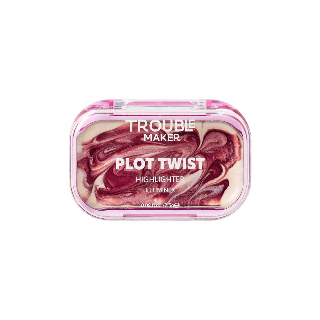 Trouble Maker Plot Twist Cream Highlight Earth Turnt Bronze 4pc Set + 1 Full Size Product Worth 25% Value Free