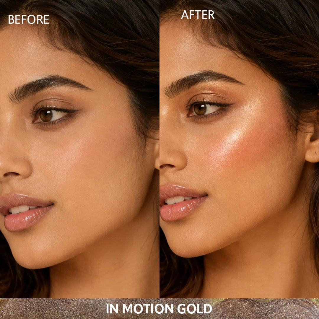 Trouble Maker Plot Twist Cream Highlight In Motion Gold 4pc Set + 1 Full Size Product Worth 25% Value Free