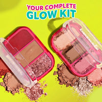 Trouble Maker Charm Bar Face Trio Palette Good Luck 4pc Set + 1 Full Size Product Worth 25% Value Free