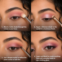 Trouble Maker Little Trouble Shadow Palette Milkshake 4pc Set + 1 Full Size Product Worth 25% Value Free