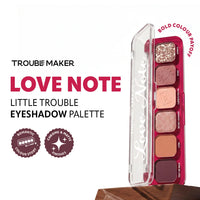 Trouble Maker Little Trouble Shadow Palette Love Note 4pc Set + 1 Full Size Product Worth 25% Value Free