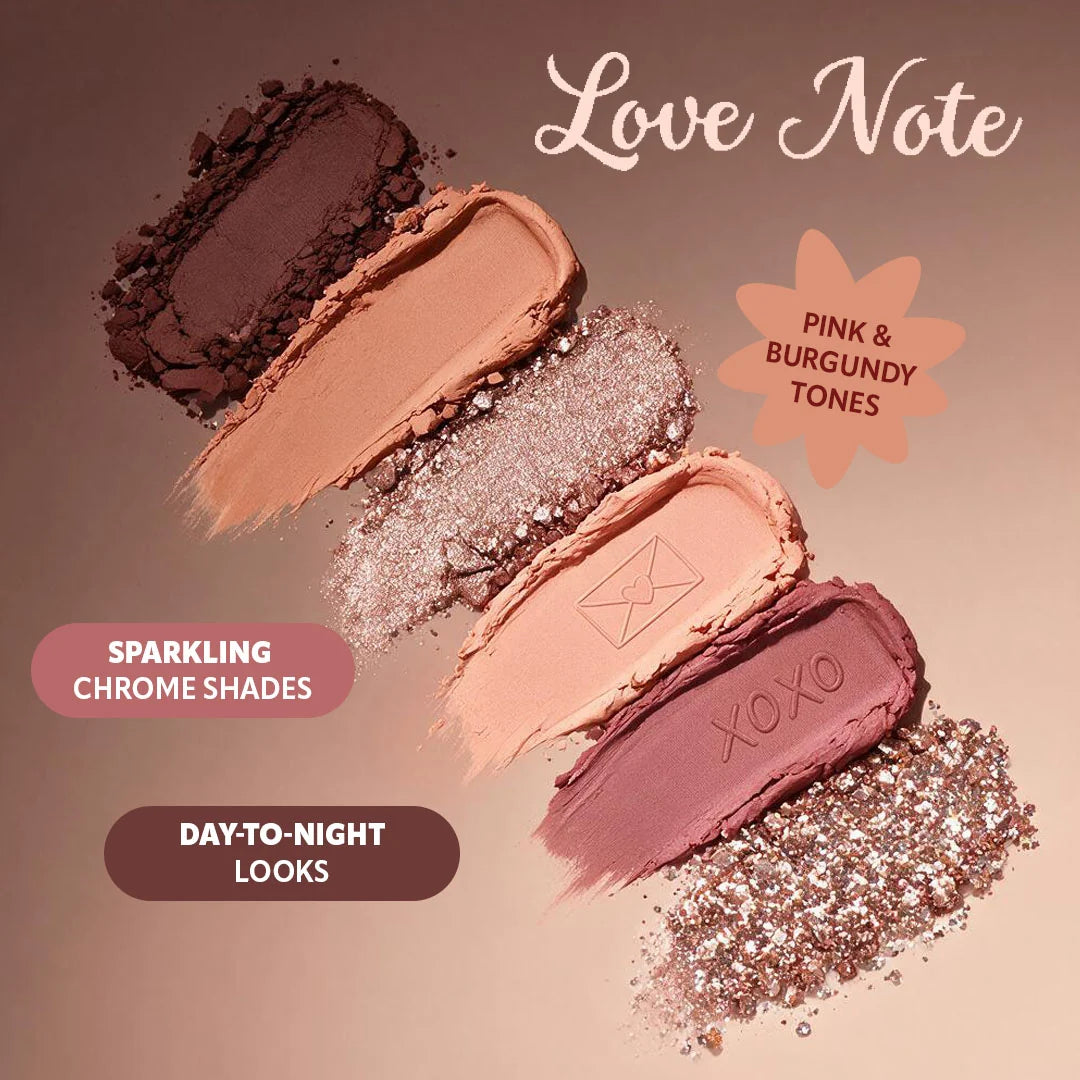 Trouble Maker Little Trouble Shadow Palette Love Note 4pc Set + 1 Full Size Product Worth 25% Value Free