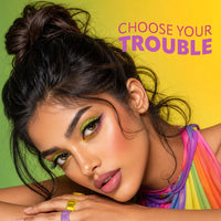 Trouble Maker Little Trouble Shadow Palette Genius 4pc Set + 1 Full Size Product Worth 25% Value Free