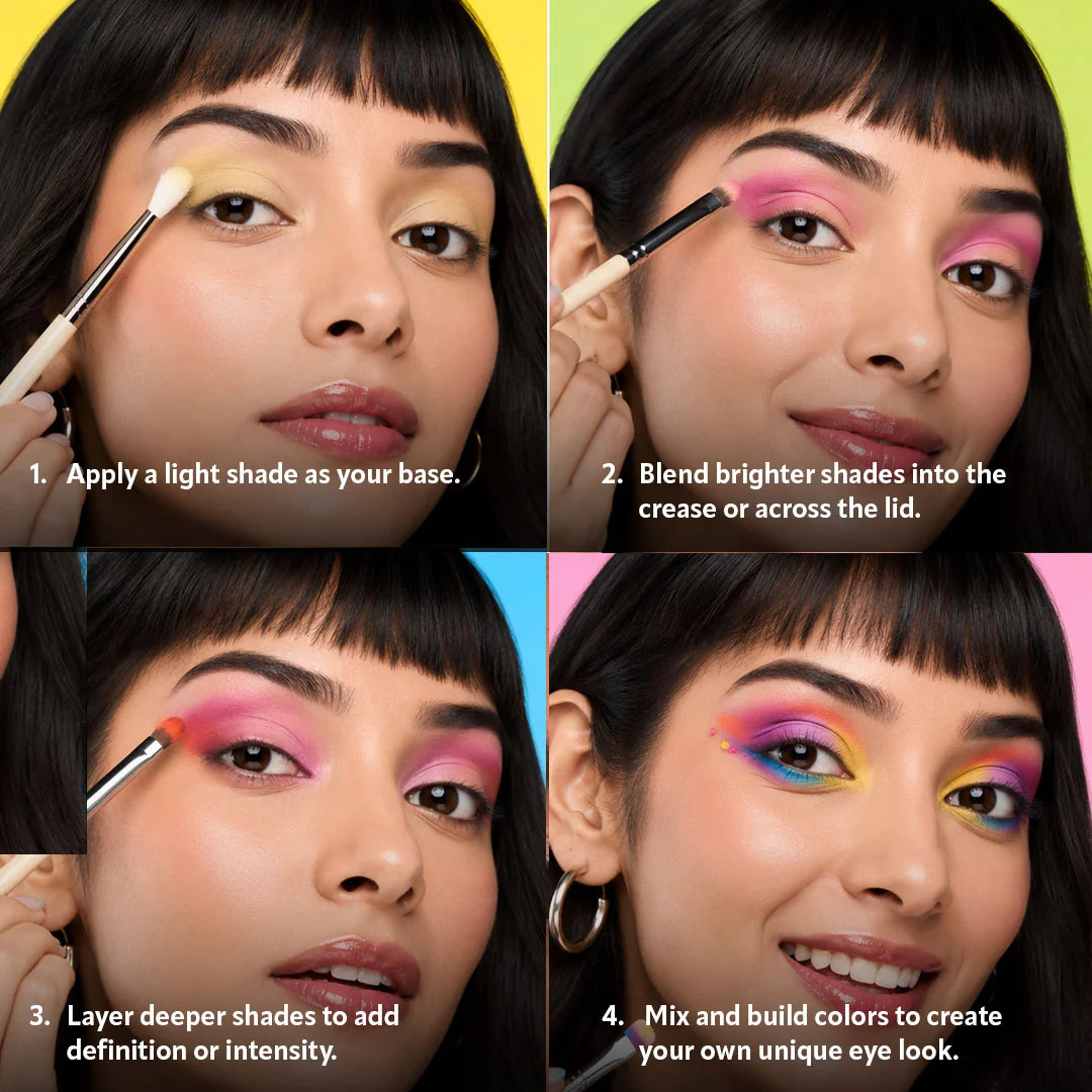 Trouble Maker Little Trouble Shadow Palette Genius 4pc Set + 1 Full Size Product Worth 25% Value Free
