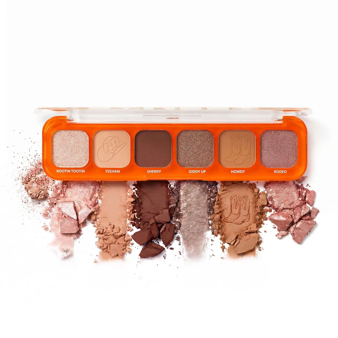Trouble Maker Little Trouble Shadow Palette Cowboy 4pc Set + 1 Full Size Product Worth 25% Value Free