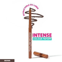 Trouble Maker Sketch Mechanical Gel Liner Brown 4pc Set + 1 Full Size Product Worth 25% Value Free