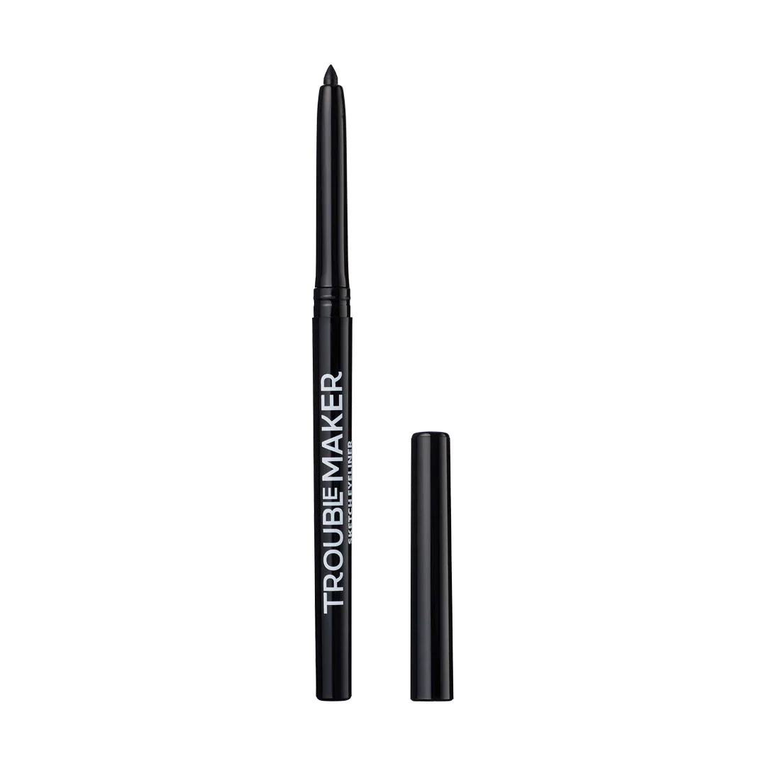 Trouble Maker Sketch Mechanical Gel Liner Black 4pc Set + 1 Full Size Product Worth 25% Value Free