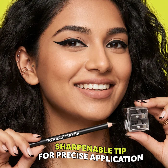 Trouble Maker Orbit Eyeliner Pencil Black 4pc Set + 1 Full Size Product Worth 25% Value Free