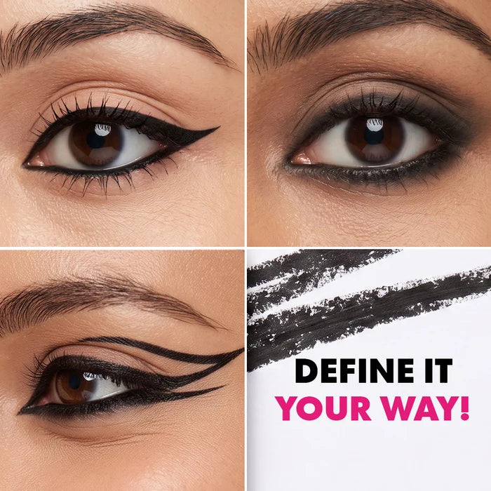 Trouble Maker Orbit Eyeliner Pencil Black 4pc Set + 1 Full Size Product Worth 25% Value Free