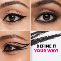 Trouble Maker Orbit Eyeliner Pencil Black 4pc Set + 1 Full Size Product Worth 25% Value Free