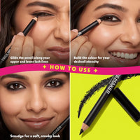 Trouble Maker Orbit Eyeliner Pencil Black 4pc Set + 1 Full Size Product Worth 25% Value Free