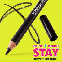 Trouble Maker Orbit Eyeliner Pencil Black 4pc Set + 1 Full Size Product Worth 25% Value Free