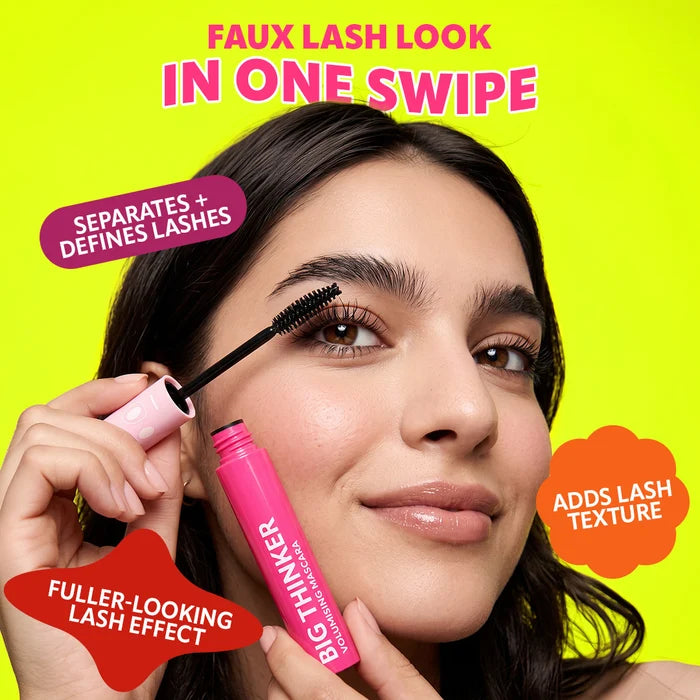 Trouble Maker Big Thinker Volumising Mascara Black 4pc Set + 1 Full Size Product Worth 25% Value Free