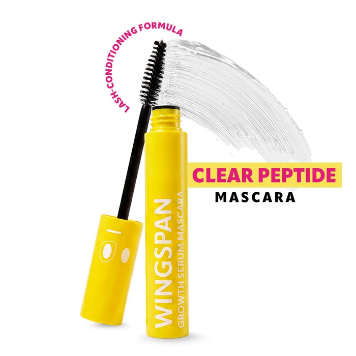 Trouble Maker Wingspan Peptide Lash Mascara Clear 4pc Set + 1 Full Size Product Worth 25% Value Free