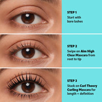 Trouble Maker Aim High Clear Mascara 4pc Set + 1 Full Size Product Worth 25% Value Free