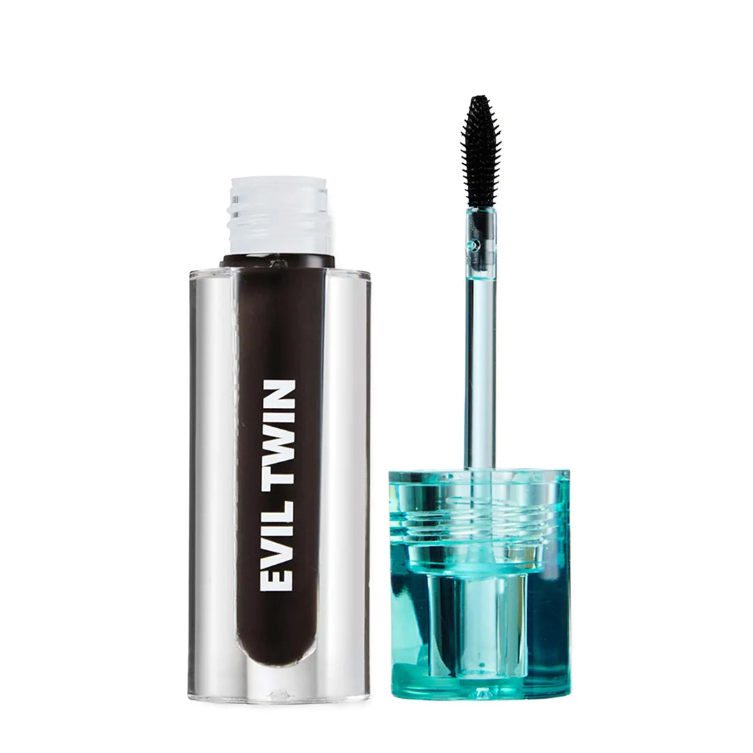 Trouble Maker Evil Twin Tinted Brow Gel Soft Black 4pc Set + 1 Full Size Product Worth 25% Value Free