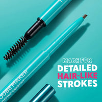 Trouble Maker Define Anarchy Micro Brow Pencil Dark Brown 4pc Set + 1 Full Size Product Worth 25% Value Free