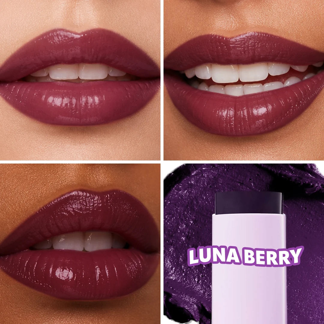 Trouble Maker Jinx Tinted Lip Balm Luna Berry 4pc Set + 1 Full Size Product Worth 25% Value Free