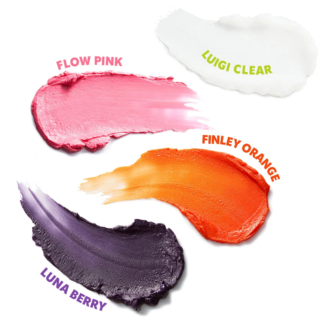Trouble Maker Jinx Tinted Lip Balm Finley Orange 4pc Set + 1 Full Size Product Worth 25% Value Free