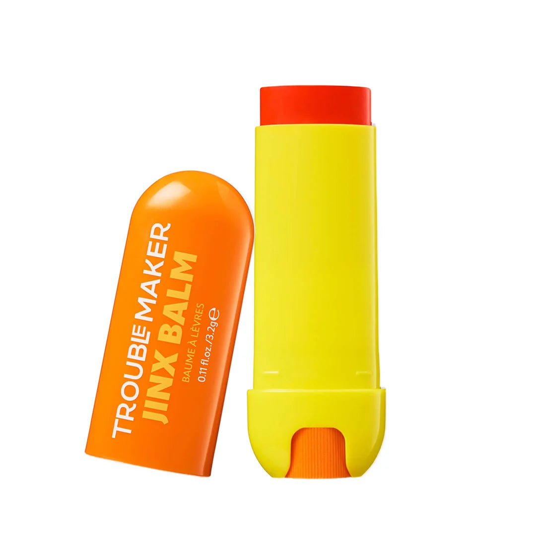 Trouble Maker Jinx Tinted Lip Balm Finley Orange 4pc Set + 1 Full Size Product Worth 25% Value Free