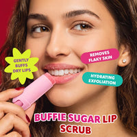 Trouble Maker Buffie Sugar Lip Scrub 4pc Set + 1 Full Size Product Worth 25% Value Free