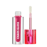 Trouble Maker Chaos Gloss Lipgloss Hiccup Mauve 4pc Set + 1 Full Size Product Worth 25% Value Free
