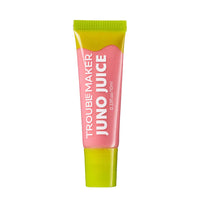 Trouble Maker Juno Juice Lipgloss Stevie Pink 4pc Set + 1 Full Size Product Worth 25% Value Free