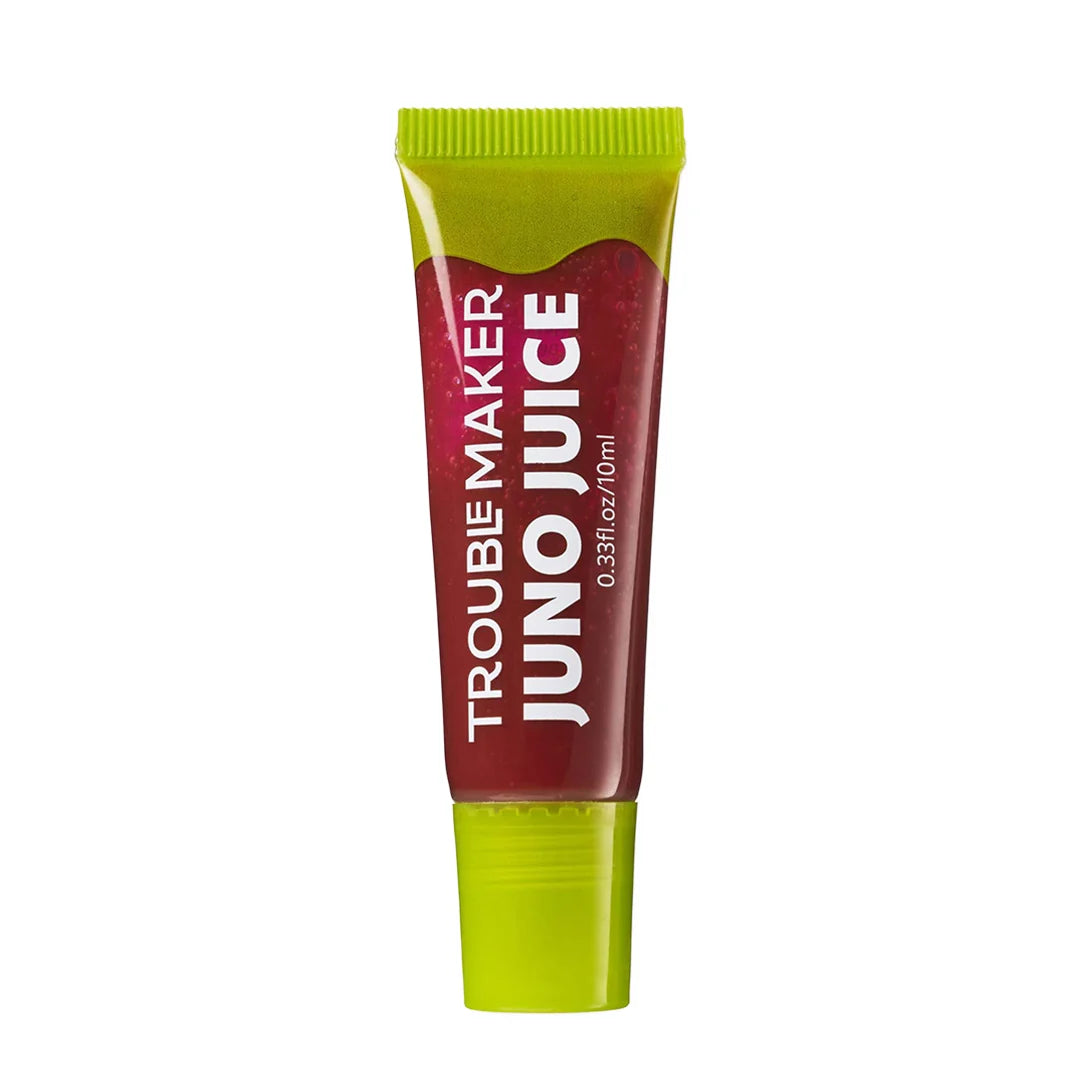 Trouble Maker Juno Juice Lipgloss Devi Berry 4pc Set + 1 Full Size Product Worth 25% Value Free