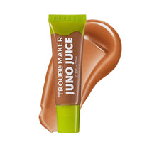 Trouble Maker Juno Juice Lipgloss Harper Nude 4pc Set + 1 Full Size Product Worth 25% Value Free