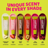 Trouble Maker Juno Juice Lipgloss Milo Peach 4pc Set + 1 Full Size Product Worth 25% Value Free