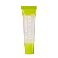 Trouble Maker Juno Juice Lipgloss Casper Clear Shimmer 4pc Set + 1 Full Size Product Worth 25% Value Free