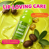 Trouble Maker Melt Down Lip Oil Dizzy Busy Green 4pc Set + 1 Full Size Product Worth 25% Value Free