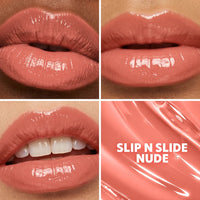 Trouble Maker Melt Down Lip Oil Slip n Slide Nude 4pc Set + 1 Full Size Product Worth 25% Value Free
