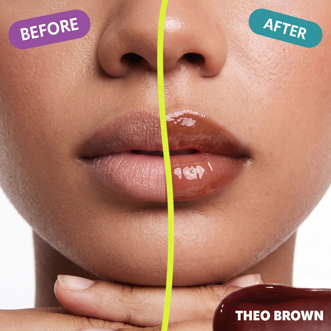 Trouble Maker Aura Lip Balm Theo Brown 4pc Set + 1 Full Size Product Worth 25% Value Free