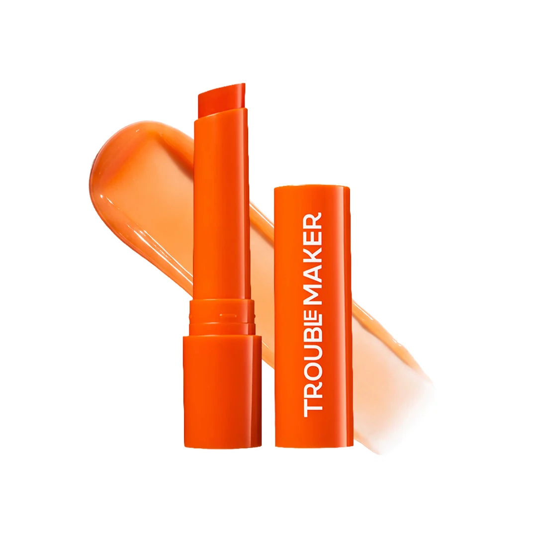 Trouble Maker Aura Lip Balm Otis Orange 4pc Set + 1 Full Size Product Worth 25% Value Free