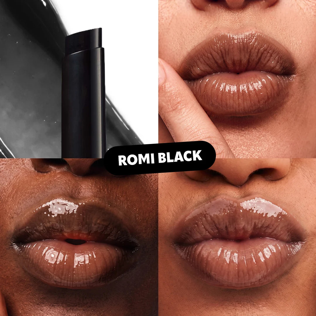 Trouble Maker Aura Lip Balm Romi Black 4pc Set + 1 Full Size Product Worth 25% Value Free