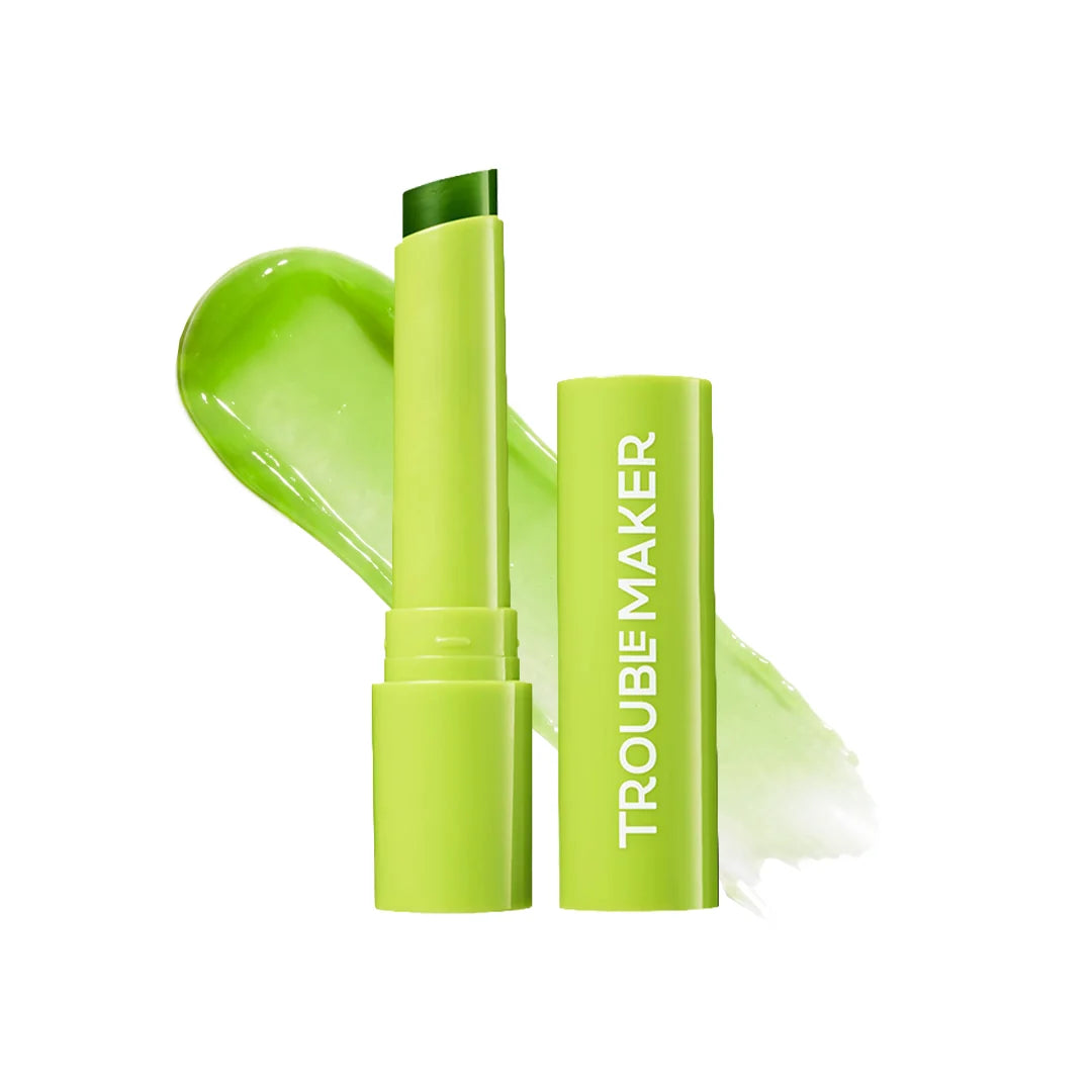 Trouble Maker Aura Lip Balm Rex Green 4pc Set + 1 Full Size Product Worth 25% Value Free