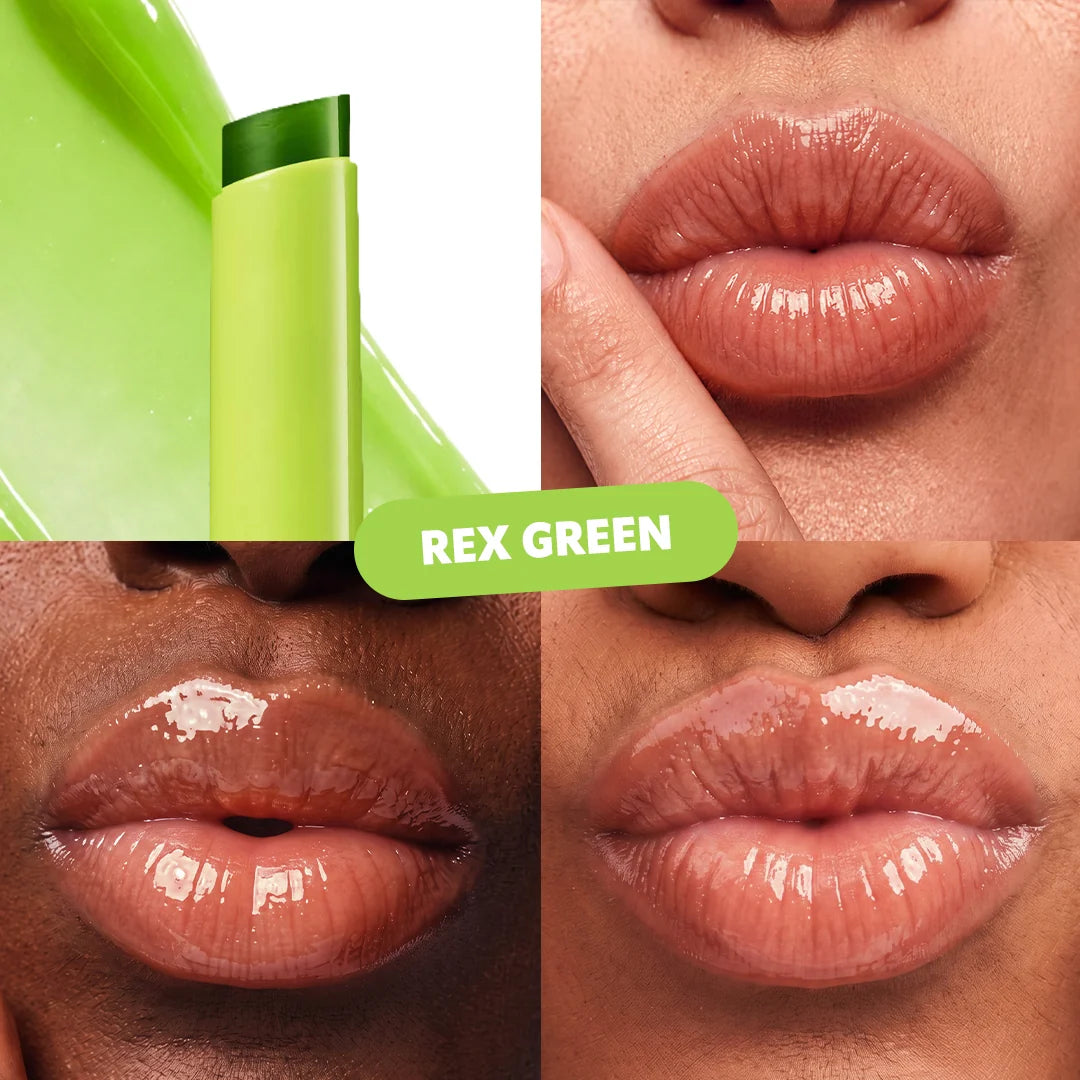 Trouble Maker Aura Lip Balm Rex Green 4pc Set + 1 Full Size Product Worth 25% Value Free