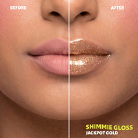 Trouble Maker Shimmie Gloss Jackpot Gold 4pc Set + 1 Full Size Product Worth 25% Value Free