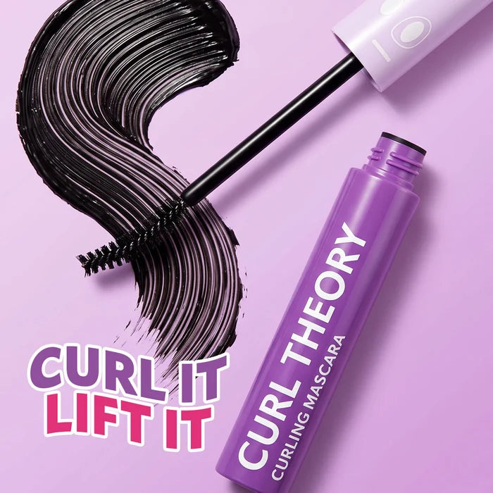 Trouble Maker Curl Theory Curling Mascara Black 4pc Set + 1 Full Size Product Worth 25% Value Free